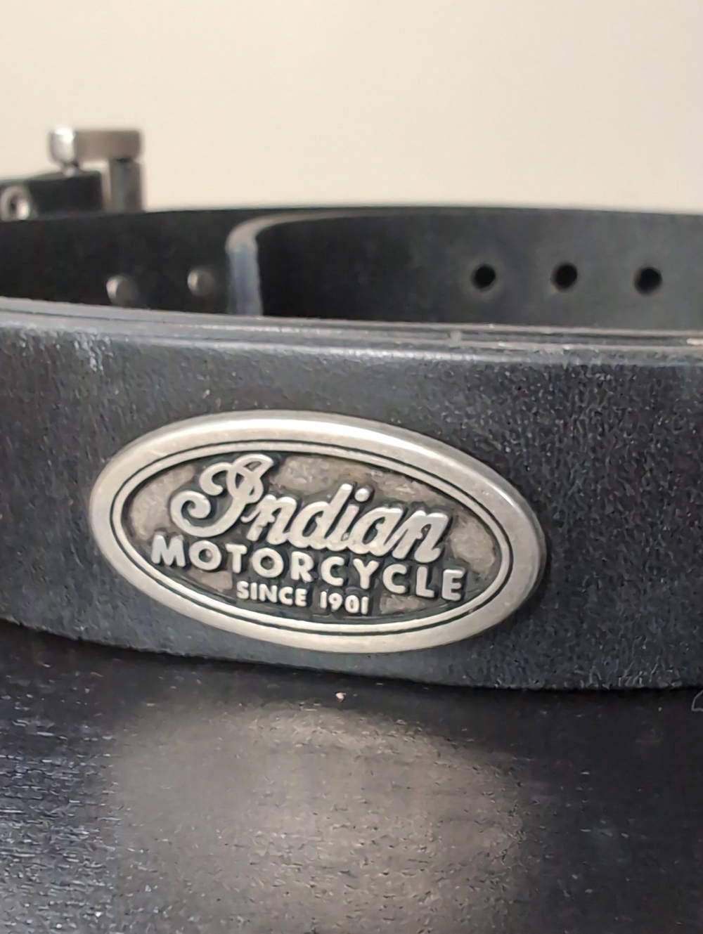Indian Motorcycle Leather Belt Size 42